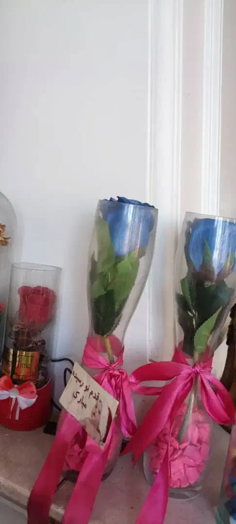 گل مصنوعی همراه گلدان|گل مصنوعی|ری, فیروزآبادی|دیوار