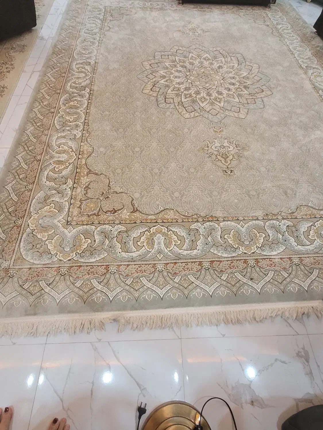 فرش ۱۲ متری قیطران|فرش|بندر انزلی, بشمن|دیوار