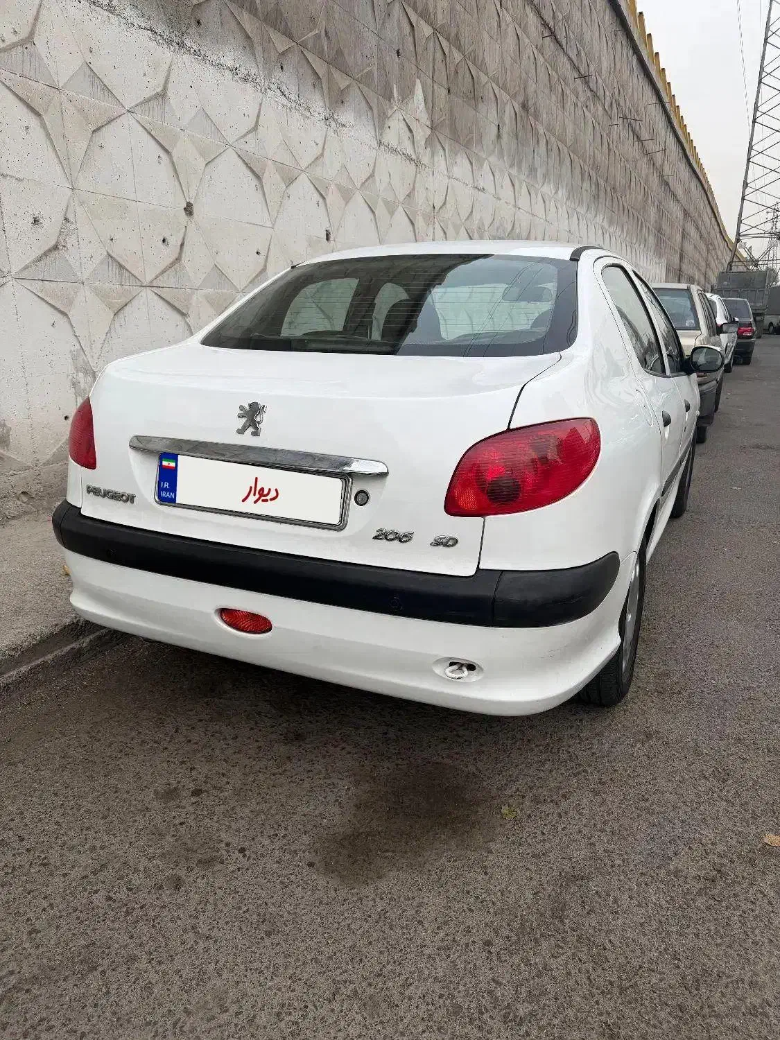 ۲۰۶ v8 ۹۵ استثنایی بیرنگتکبرگسند|خودرو سواری و وانت|تهران, نیاوران|دیوار