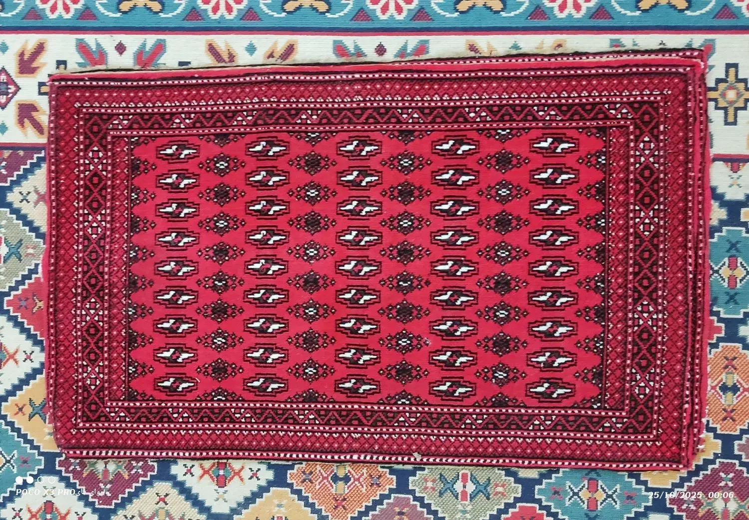 خورجین تمام فرش و کناره وپادری|فرش|قم, در بهشت|دیوار