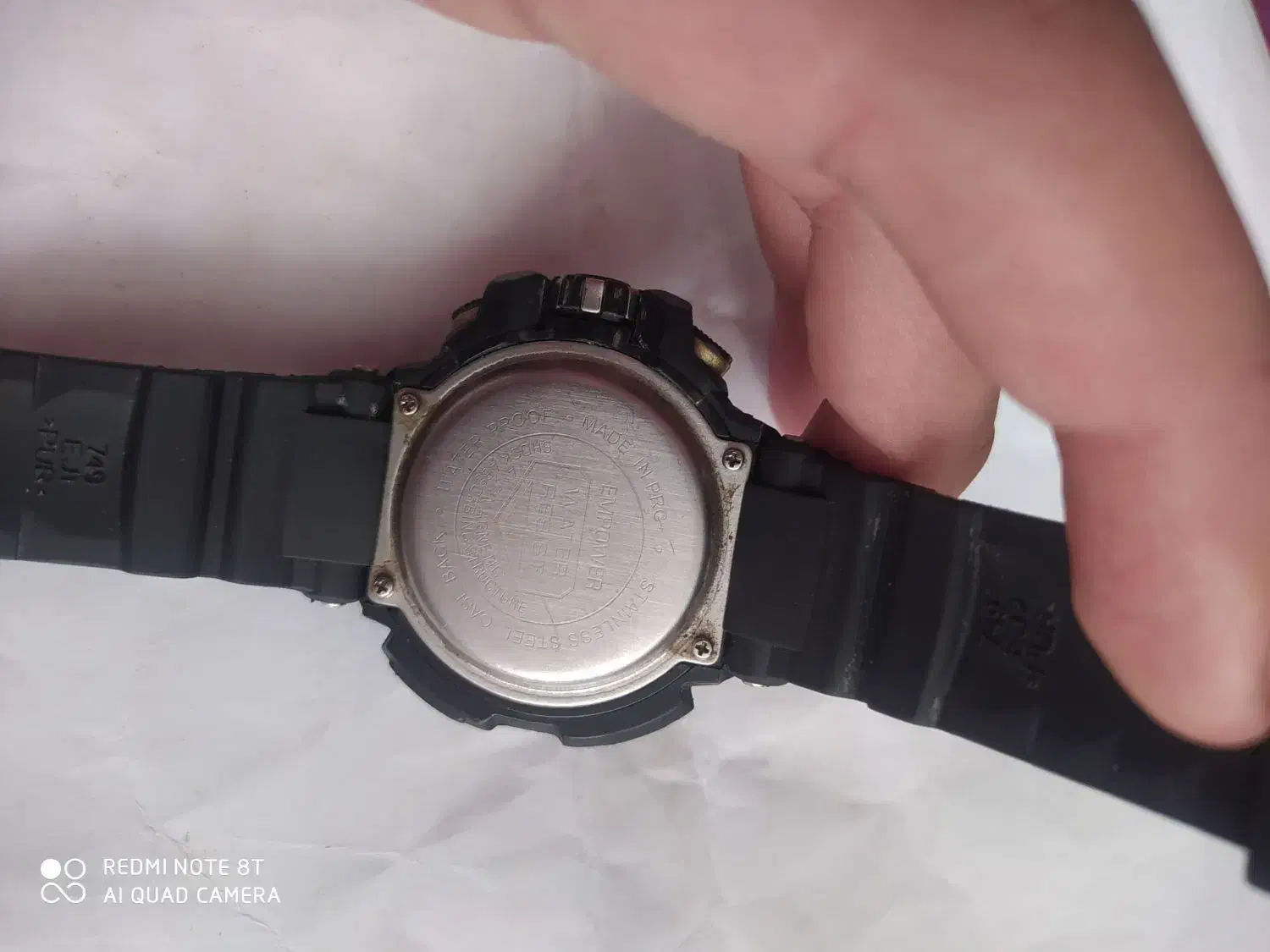 ساعت امپاور جی شاک مشکی طلایی|ساعت|صدرا-فارس, فاز ۱|دیوار