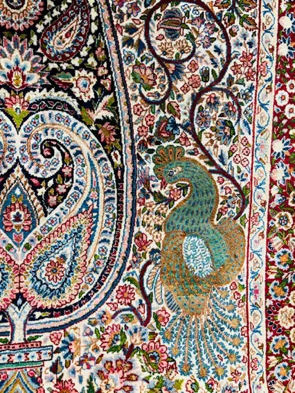 یک جفت قالیچه عتیقه راورکرمان|فرش|تهران, نارمک|دیوار