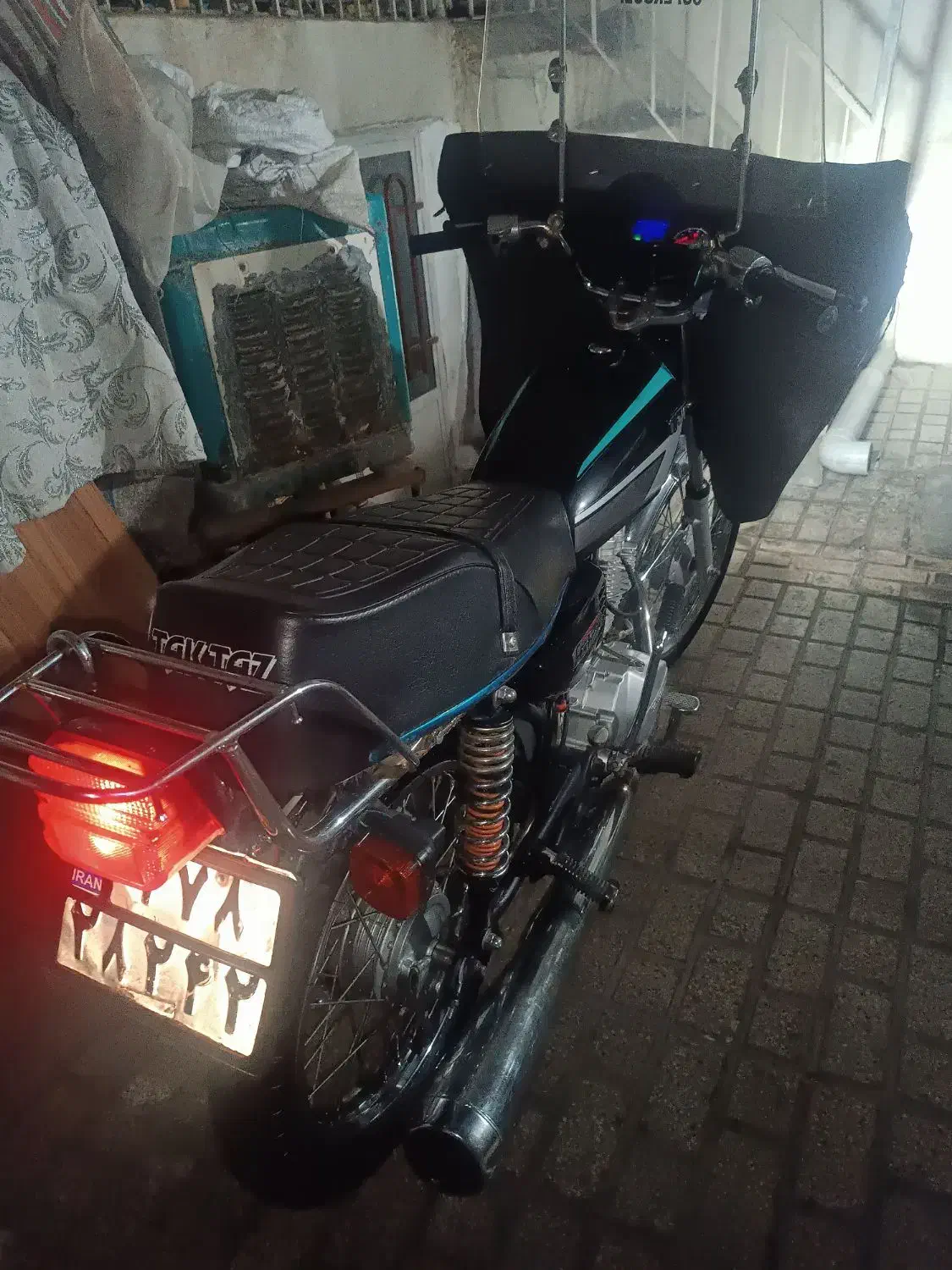 تک تاز 125|موتورسیکلت|مشهد, رده|دیوار