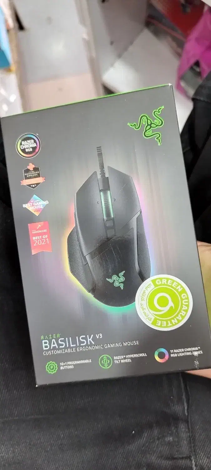 موس ریزر باسیلیسک V3 و کیبورد Ornata v3|قطعات و لوازم جانبی رایانه|شوش, |دیوار