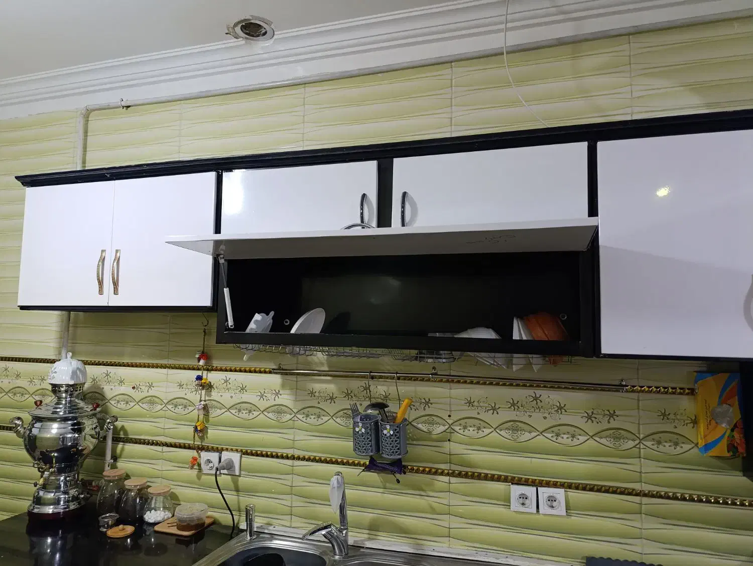 کابینت آب چکان|آب‌چکان و نظم‌دهنده ظروف|سرپل ذهاب, |دیوار