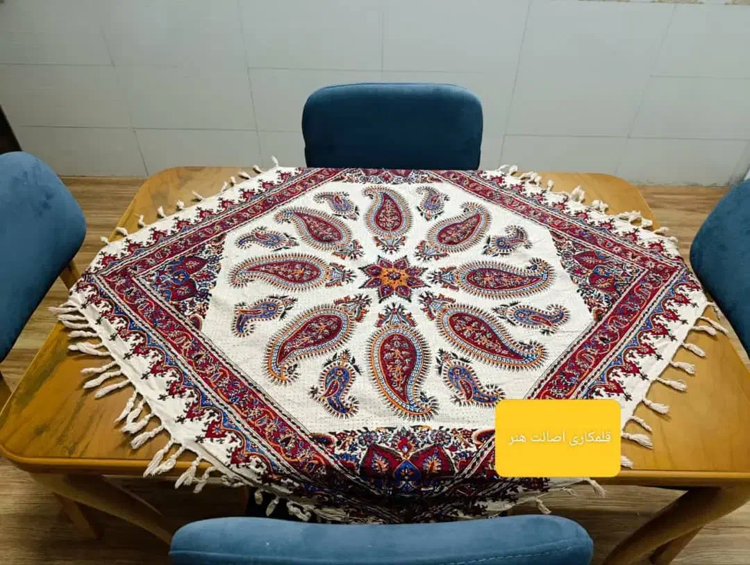 سفره قلمکار|سفره، حوله، دستمال آشپزخانه|برخوار, |دیوار