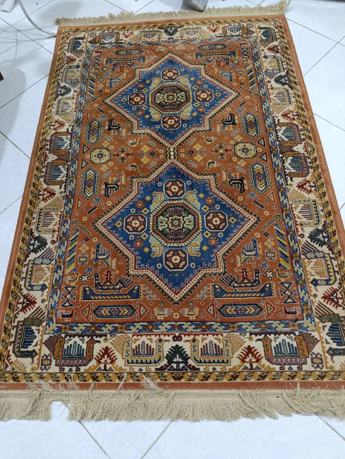 فرش بدون زدگی در سه سایز ۶ و ۴ و ۲|فرش|بندر انزلی, امامزاده|دیوار