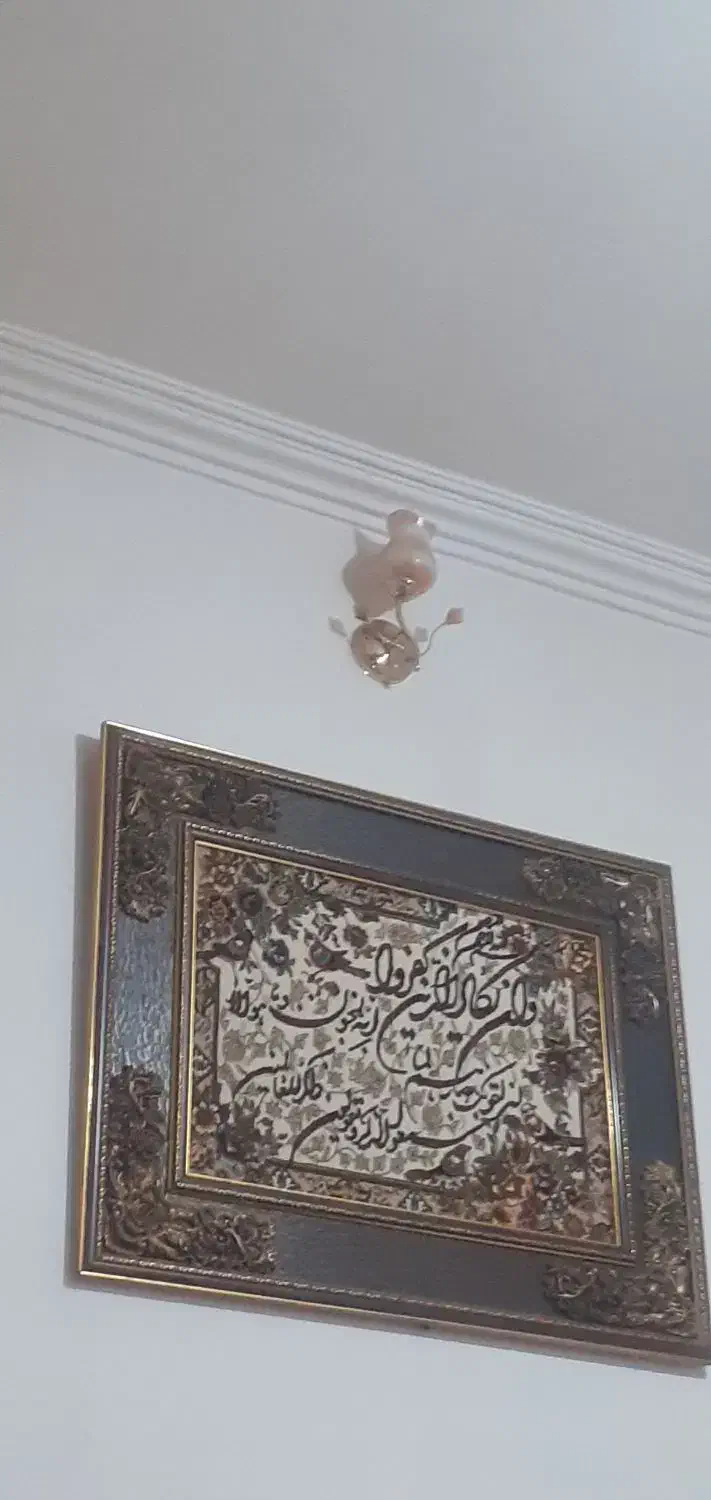 تابلو فرش ماشینی ۱۰۰۰۵۰شانه ودیوارکوب|تابلو فرش|میانه, |دیوار