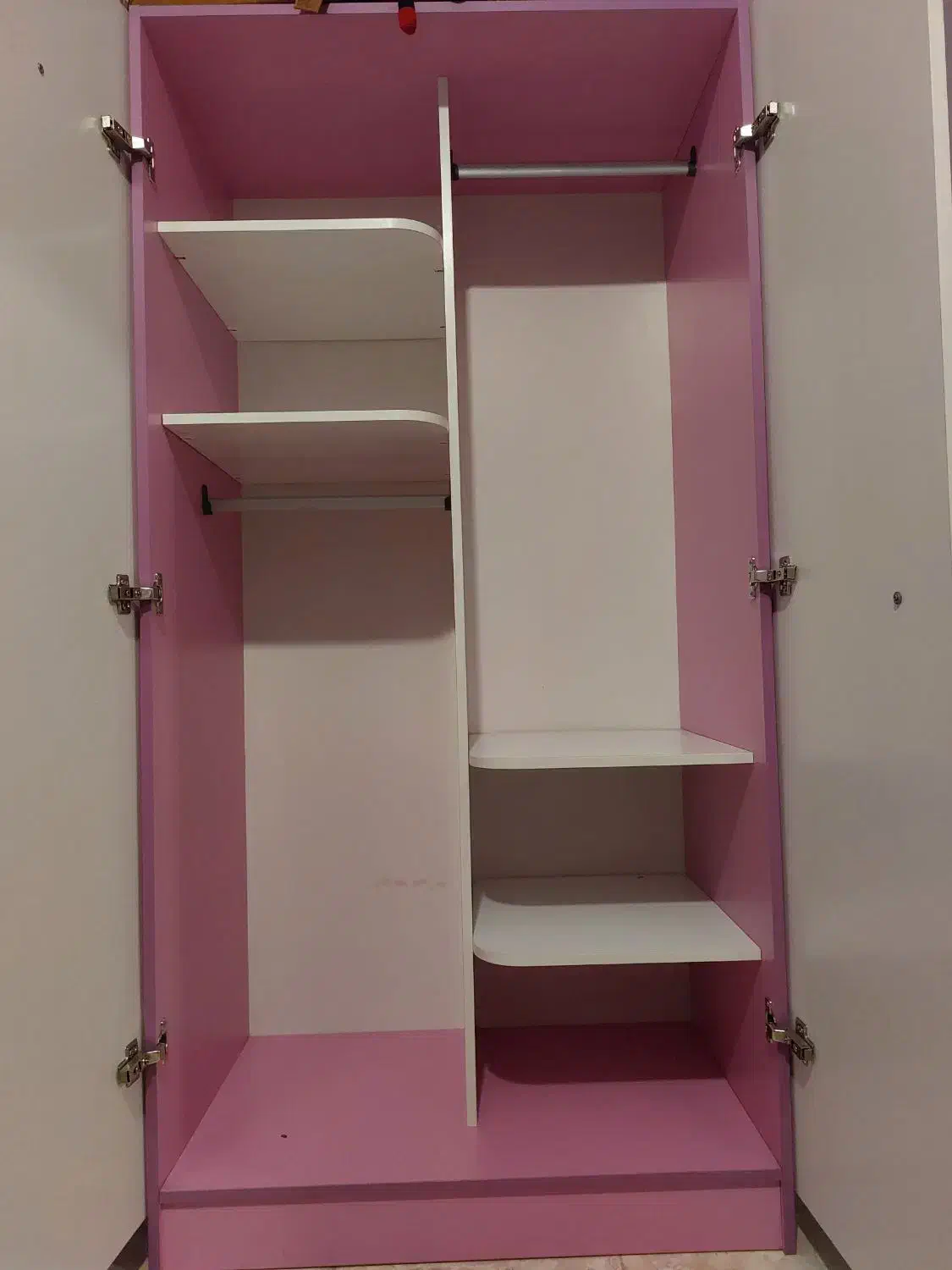 کمد طرح قلب|تخت و سرویس خواب|ساری, |دیوار