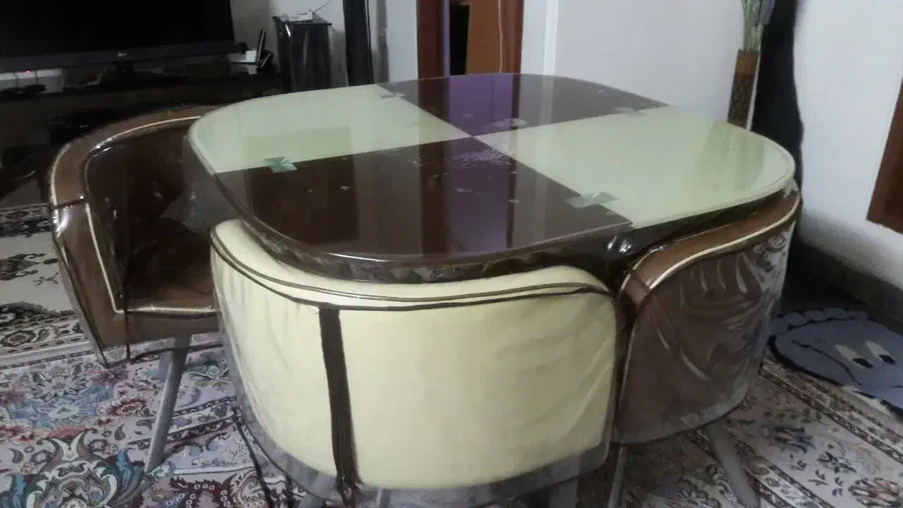 میز ۴نفره نهار خوری|میز و صندلی غذاخوری|کرمان, |دیوار