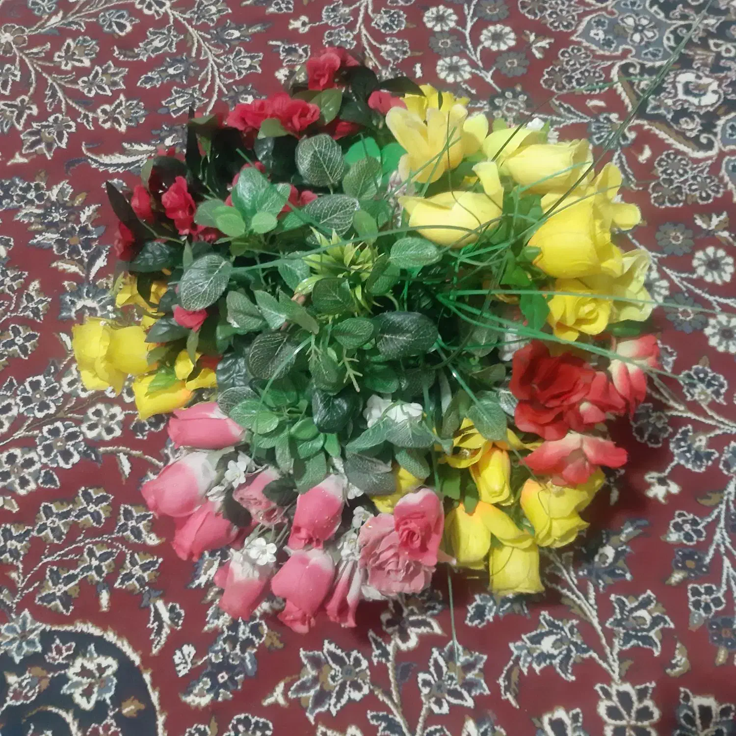 گلدان|گل مصنوعی|کارون, |دیوار