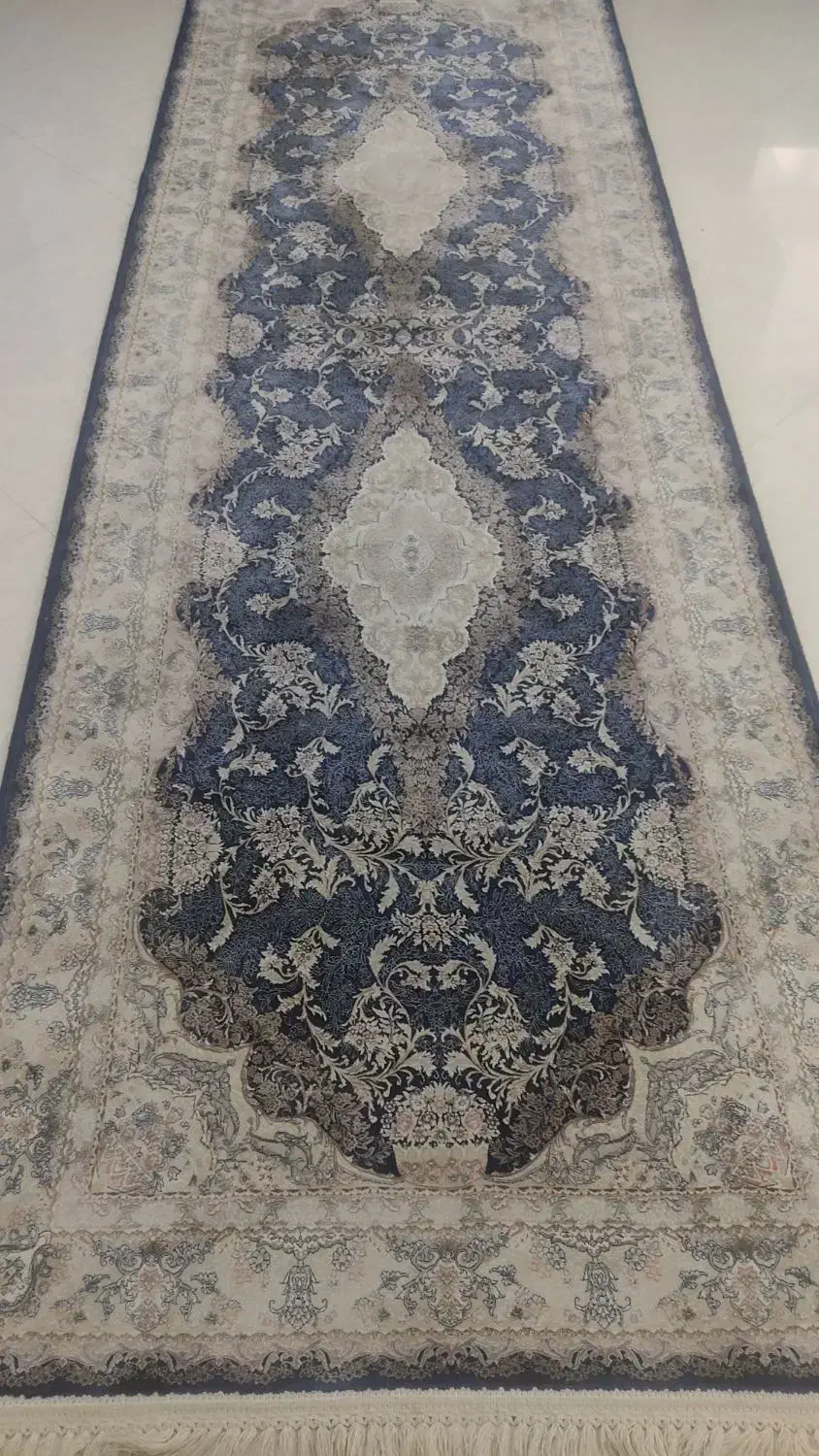 فرش ۹ متری و ۳ متری ۱۵۰۰ شانه  سرمه‌ای|فرش|تهران, شهرک دریا|دیوار