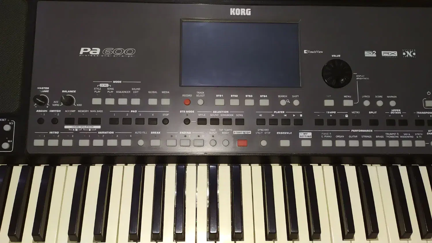 ارگ Korg pa600 QT اورینتال|پیانو، کیبورد، آکاردئون|آستانه اشرفیه, |دیوار