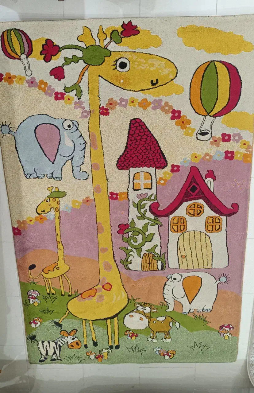 قالیچه کودک قالیچه|فرش|پرند, فاز ۶|دیوار