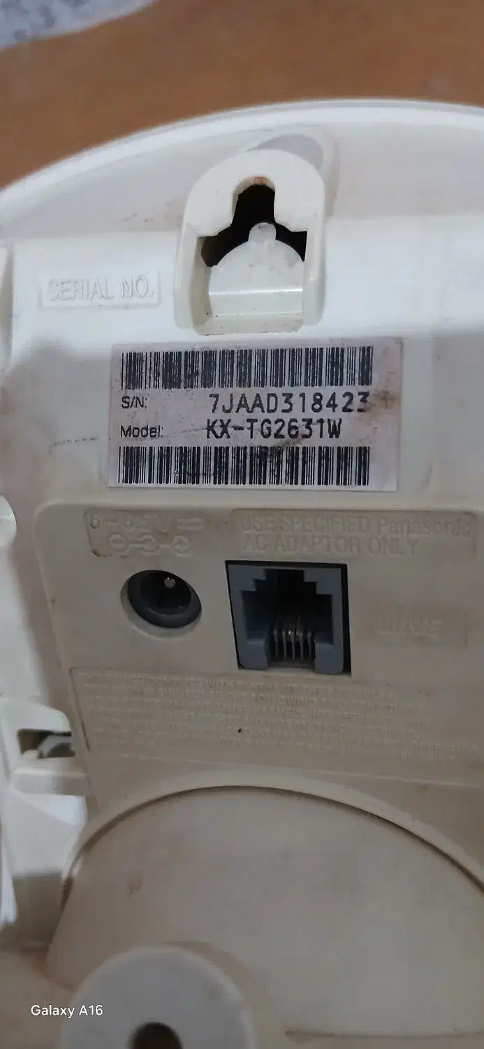 تلفن بیسیم پاناسونیک مدل 2631 اصل مکزیک|تلفن رومیزی|خلیل آباد, |دیوار