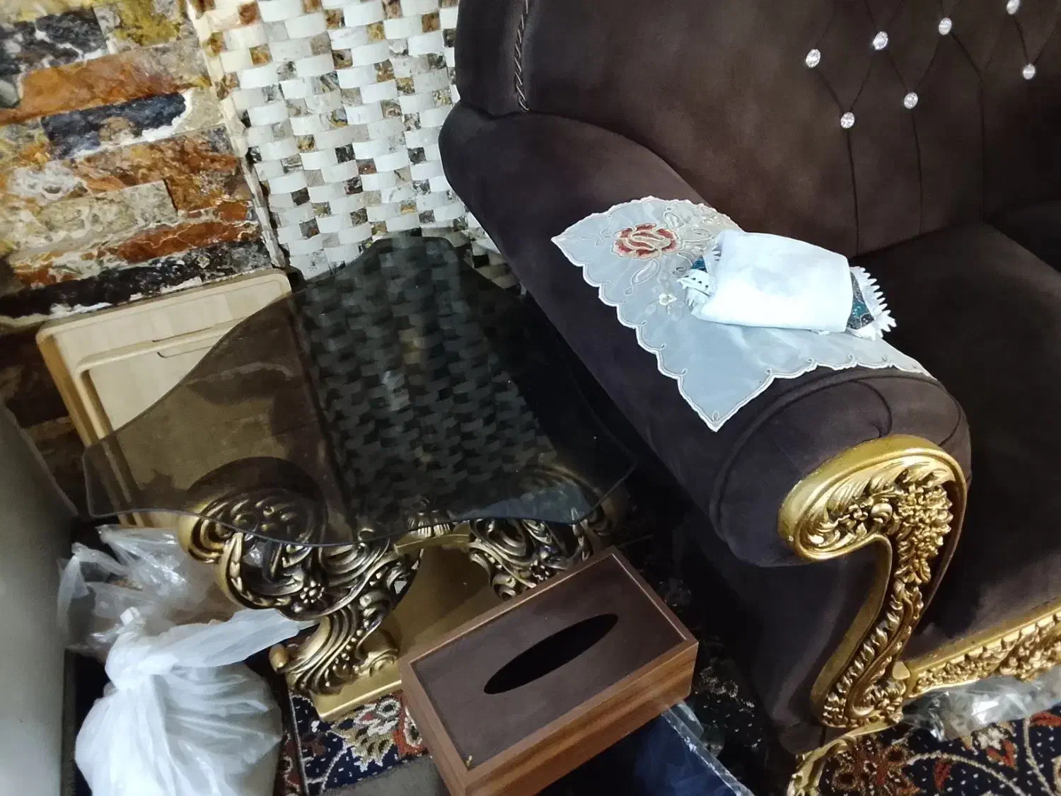 مبل کارکرده تمیز|مبلمان خانگی و میز عسلی|برازجان, |دیوار