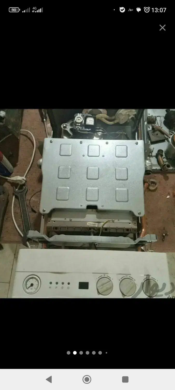 انواع پکیج رادیاتورابگرمکن 24ساعته در پرند|آبگرمکن، پکیج، شوفاژ|پرند, فاز ۶|دیوار