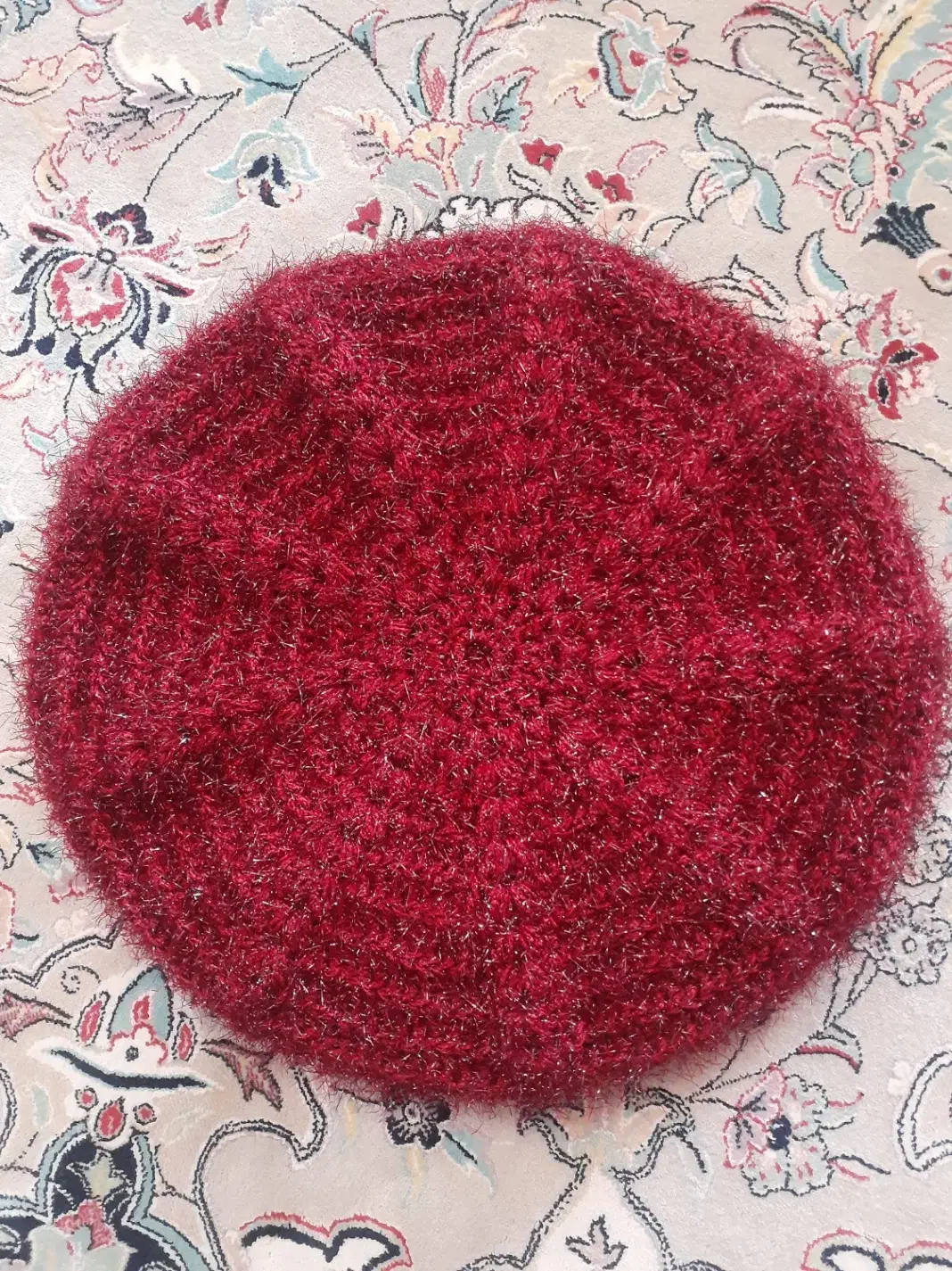 کلاه فرانسوی بافتنی زنانه|لباس|کرمان, |دیوار