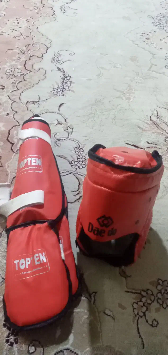 ساق بند وکلاه دفاع شخصی وکاراته|تجهیزات ورزشی|قم, بنیاد|دیوار