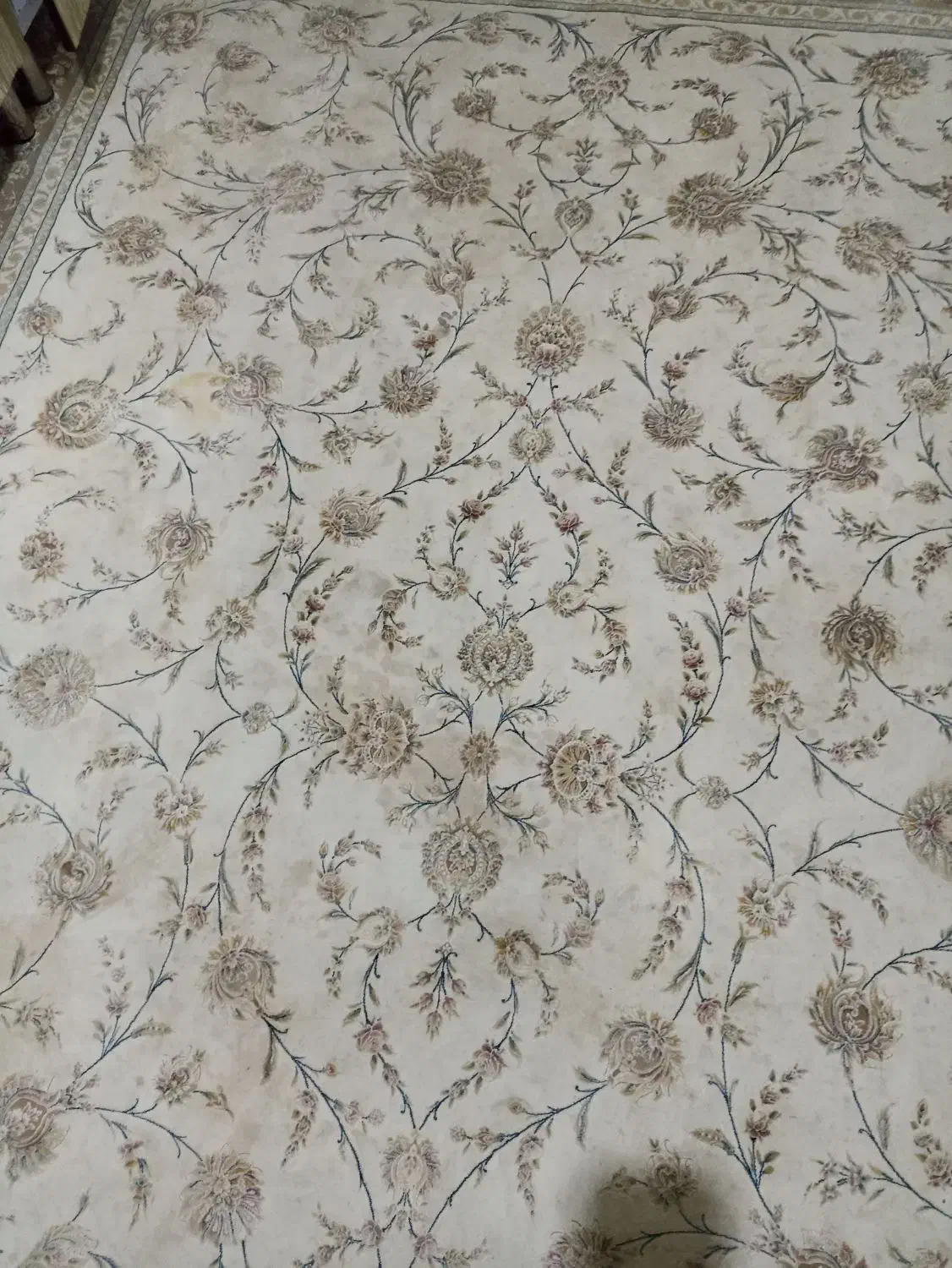 فرش ماشینی نگین نشهد 9متری|فرش|نور, |دیوار