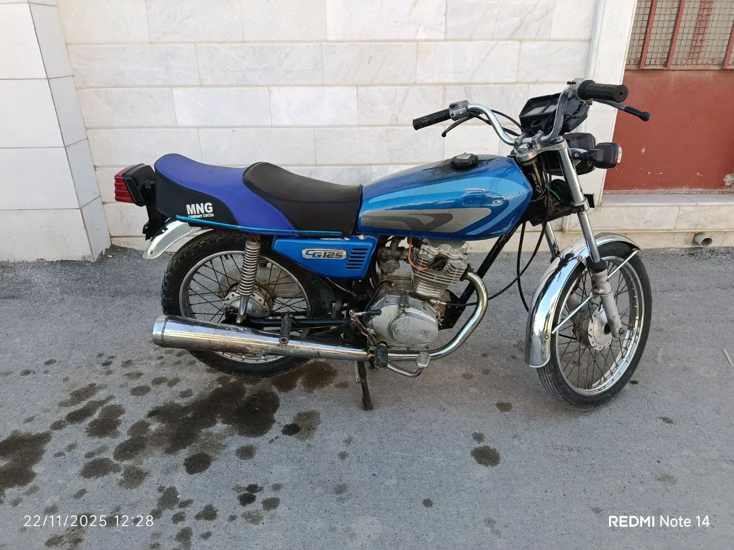 موتور مزایده|موتورسیکلت|بندر ترکمن, |دیوار