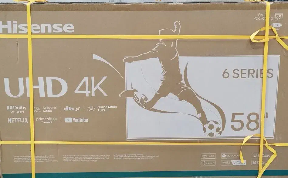 تلویزیون 58 هایسنس سری 2024|تلویزیون و پروژکتور|خرمشهر, |دیوار