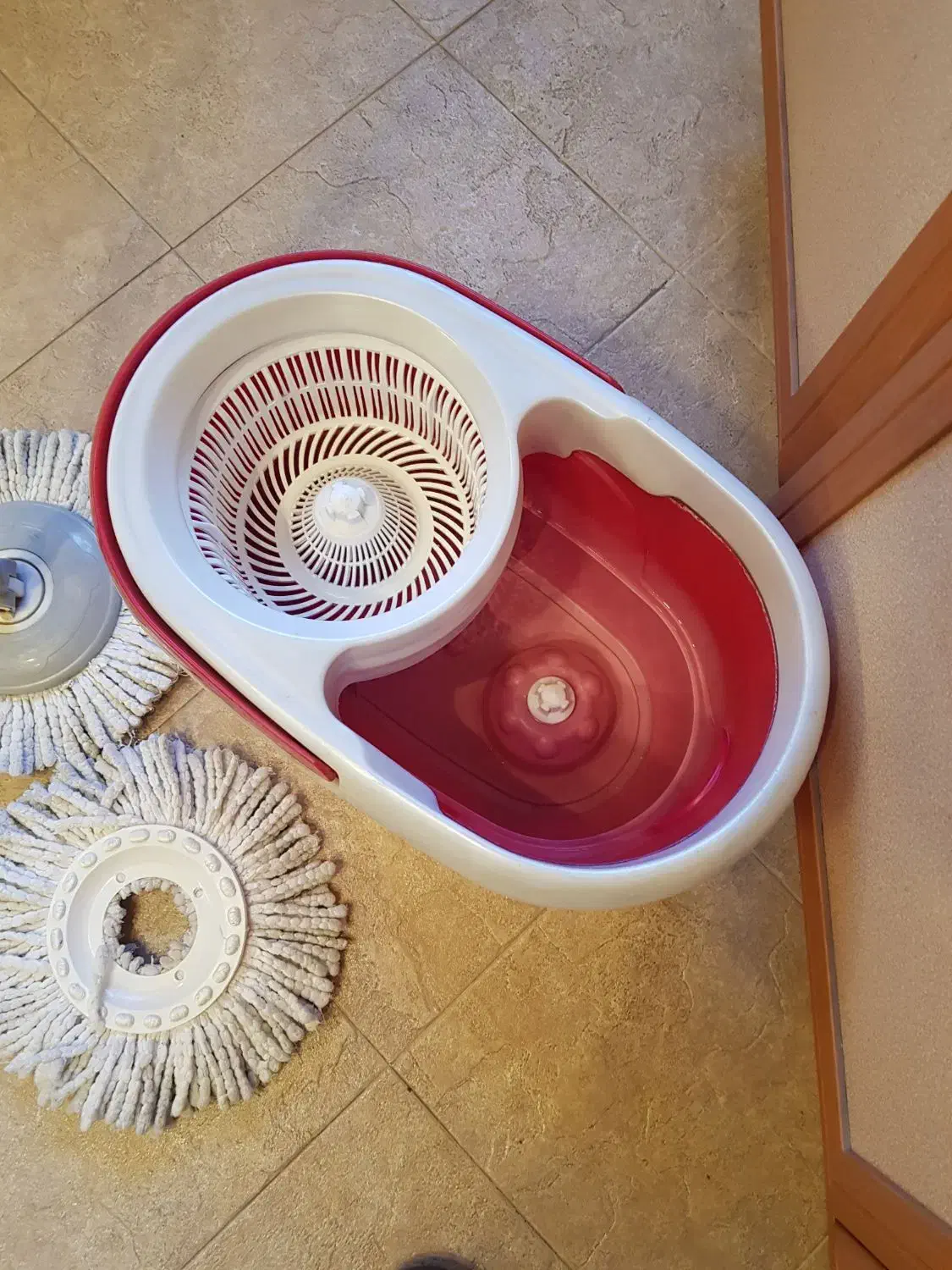 سطل تی زمین شوی خشک کن چرخشی مهسان ایرسا|لوازم نظافت|تهران, امیرآباد|دیوار