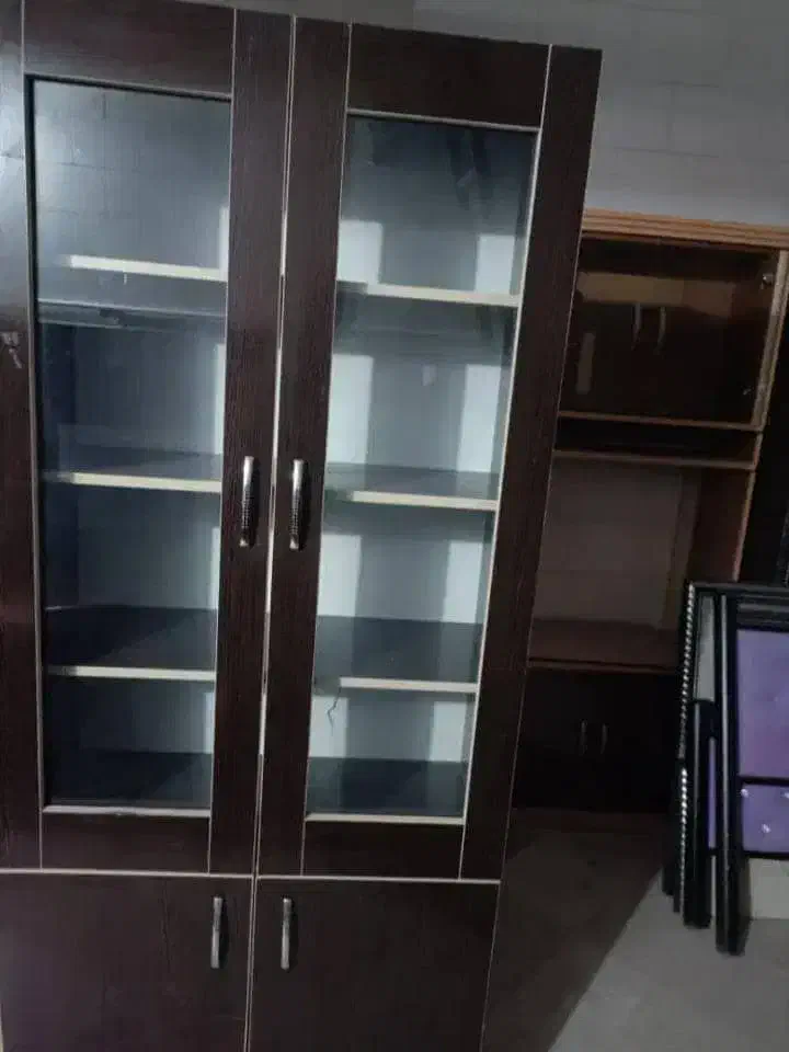 انواع کتابخانه چوبی و فلزی|کتابخانه، شلف، قفسه‌های دیواری|یزد, |دیوار