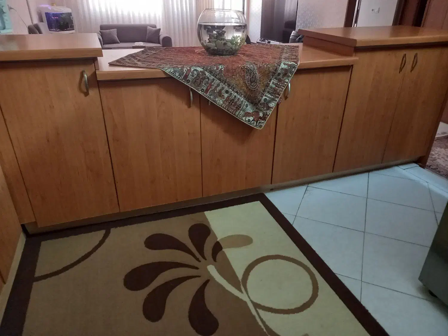 کابینت دست دوم سالم|آب‌چکان و نظم‌دهنده ظروف|مشهد, جانباز|دیوار