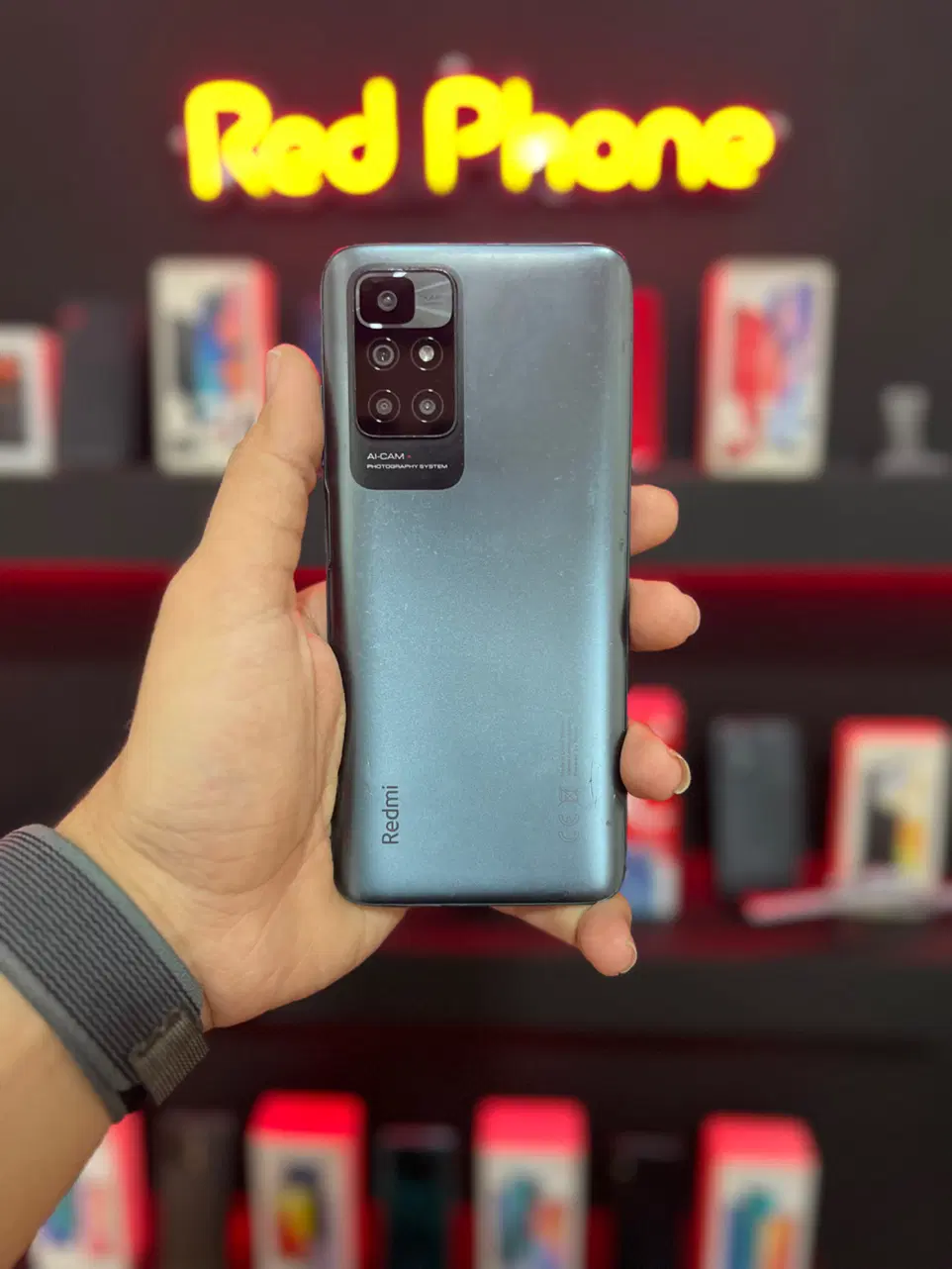 شیائومی Redmi 10 حافظه ۱۲۸ گیگ در حد نو بدون جعبه|موبایل|رشت, سلیمانداراب|دیوار