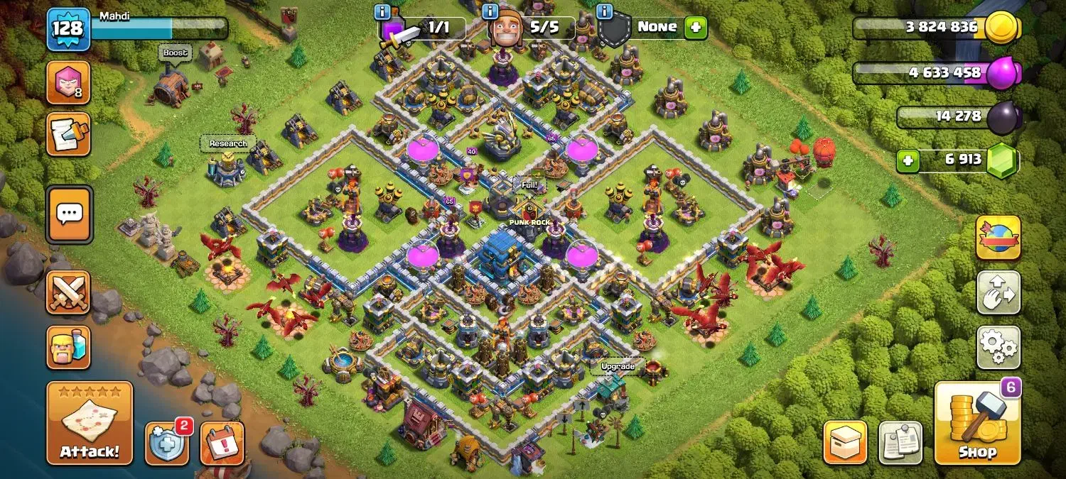 اکانت کلش آف کلنز|کنسول، بازی ویدئویی و آنلاین|تهران, اوقاف|دیوار