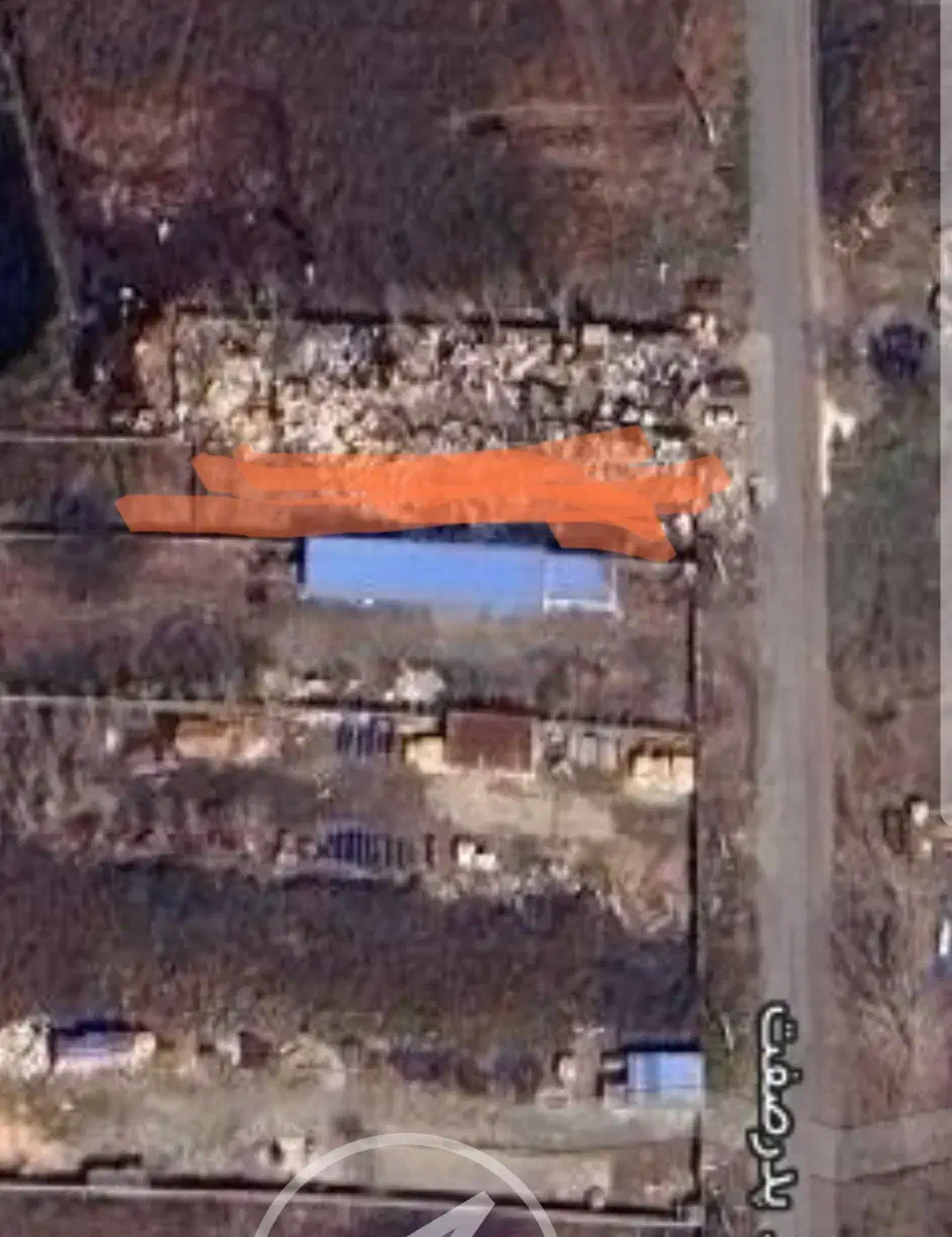 زمین تجاری کارگاهی بر خیابان|فروش زمین و ملک کلنگی|بندر انزلی, تربه گوده|دیوار