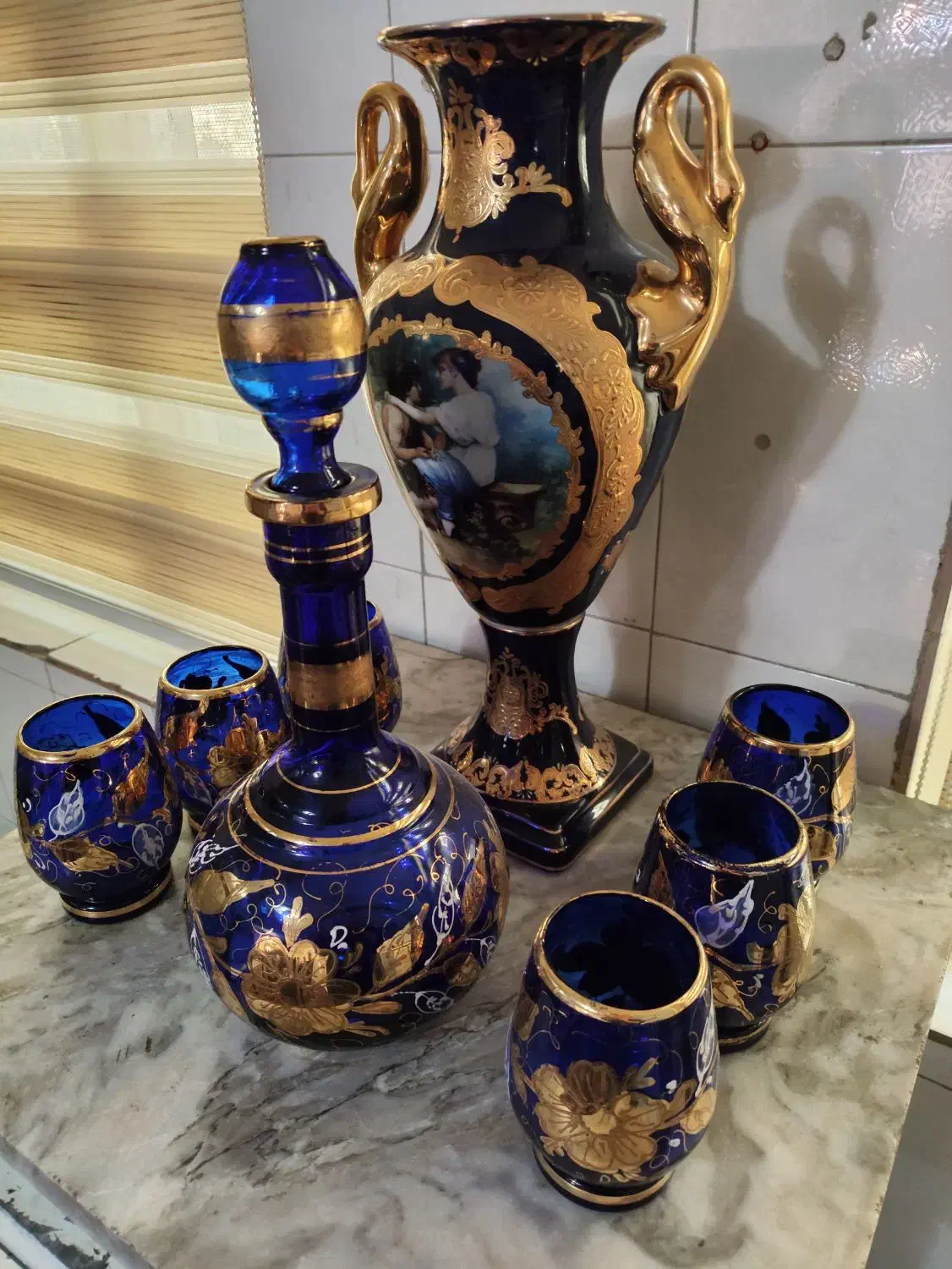 پارچ و لیوان ، تنگ ، گلدان بلور و سفال|صنایع دستی و سایر لوازم تزئینی|تهران, صد دستگاه|دیوار