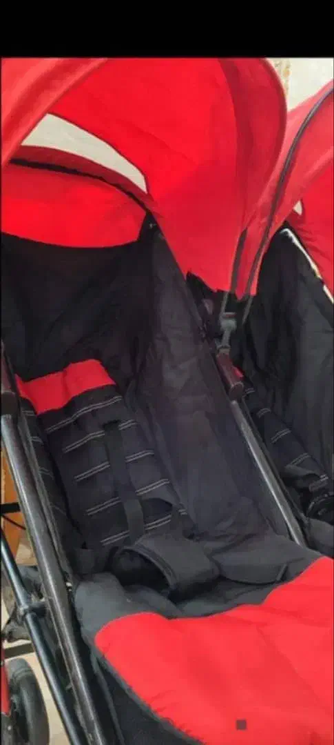 کالسکه دو قلو مارک geoby|کالسکه و لوازم جانبی|بوشهر, |دیوار