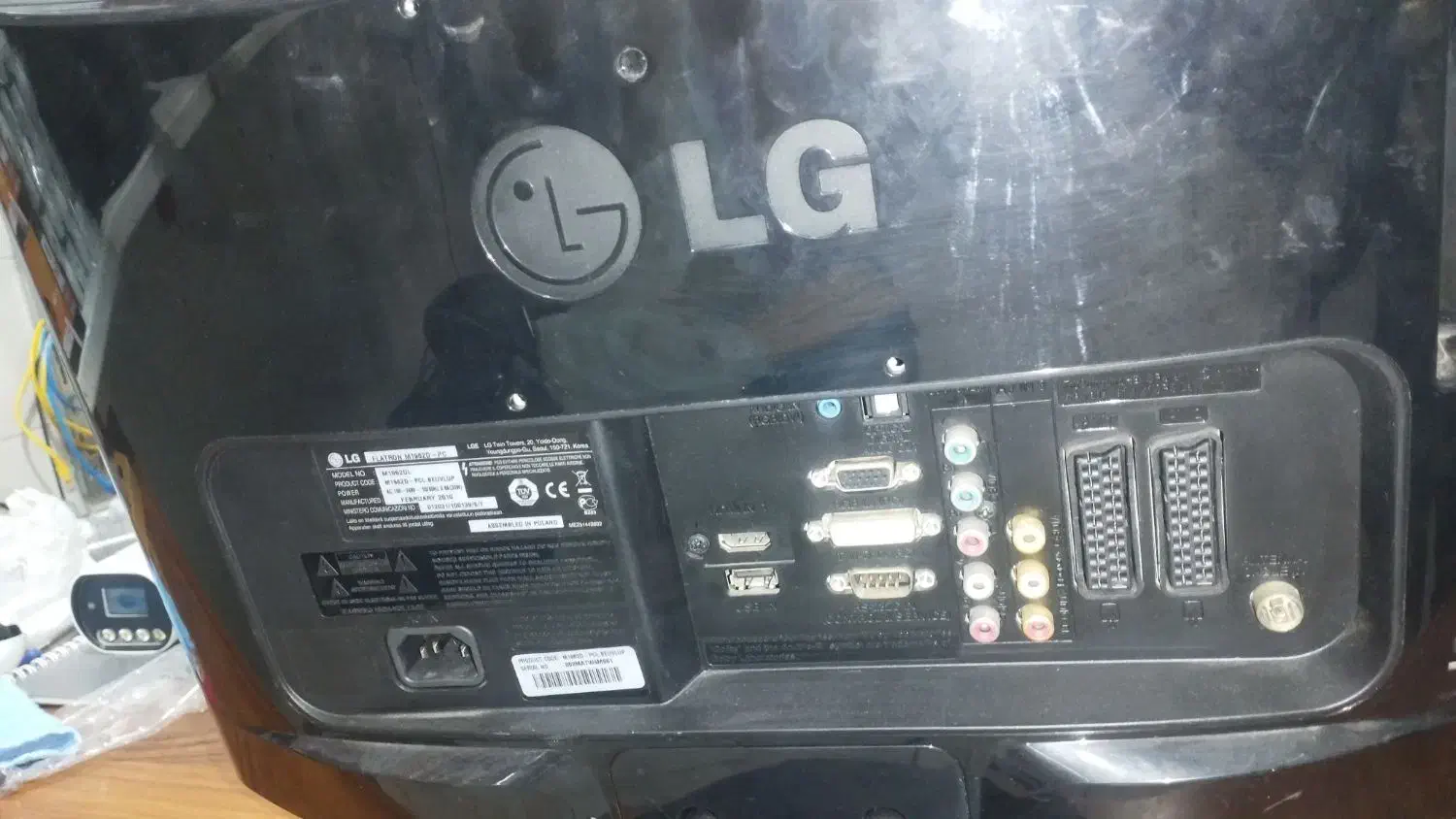 تلویزیون ۱۹ اینچ LG،معاوضه با مانیتور|تلویزیون و پروژکتور|خوی, |دیوار