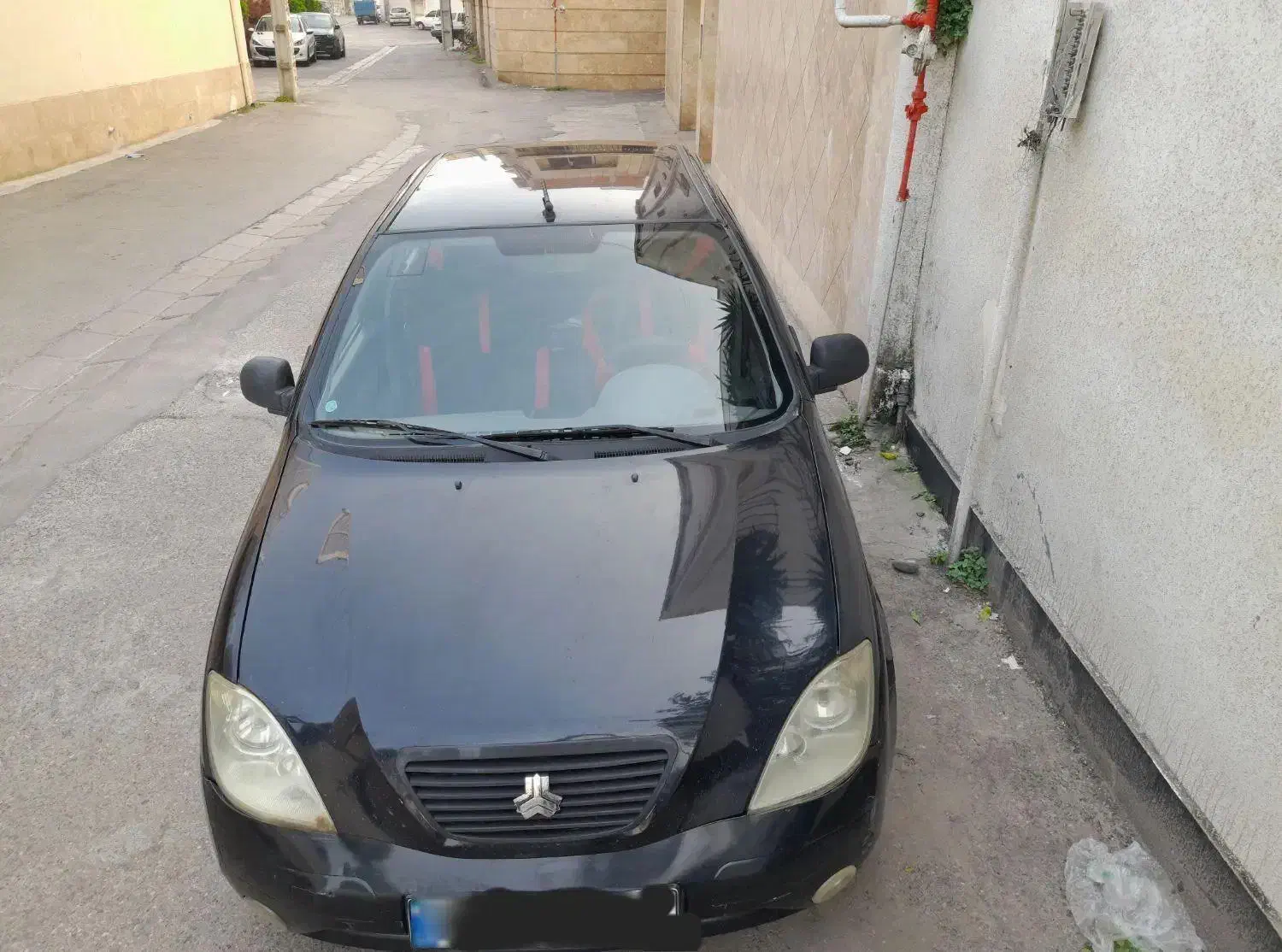 تیبا صندوقدار مدل ۹۲ بی رنگ|خودرو سواری و وانت|بابل, |دیوار