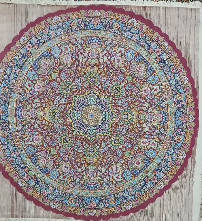 فرس ابریشمی گرد|فرش|زنجان, |دیوار