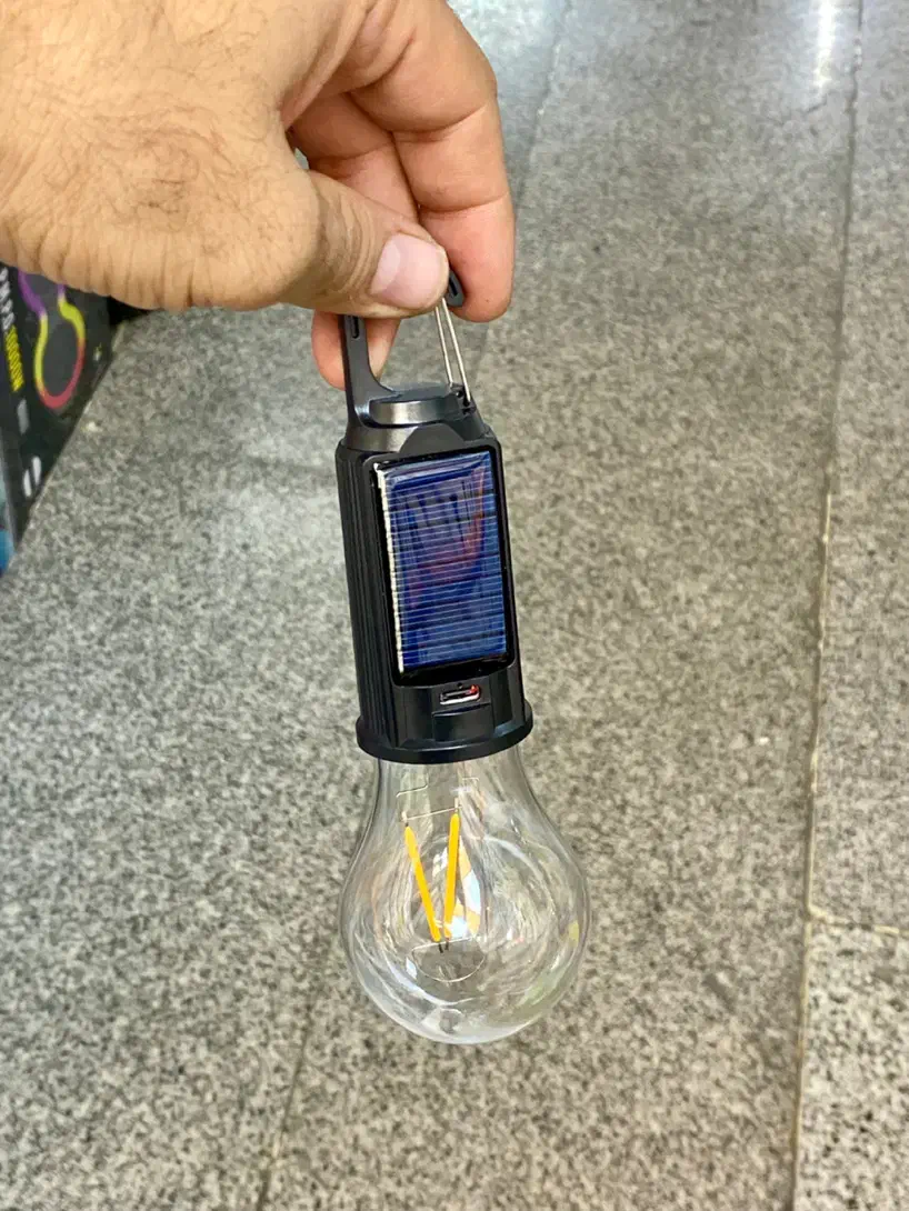 لامپ اضطراری شارژ با پنل خورشیدی نشکن ضدآب|لامپ و چراغ|تهران, شیخ هادی|دیوار