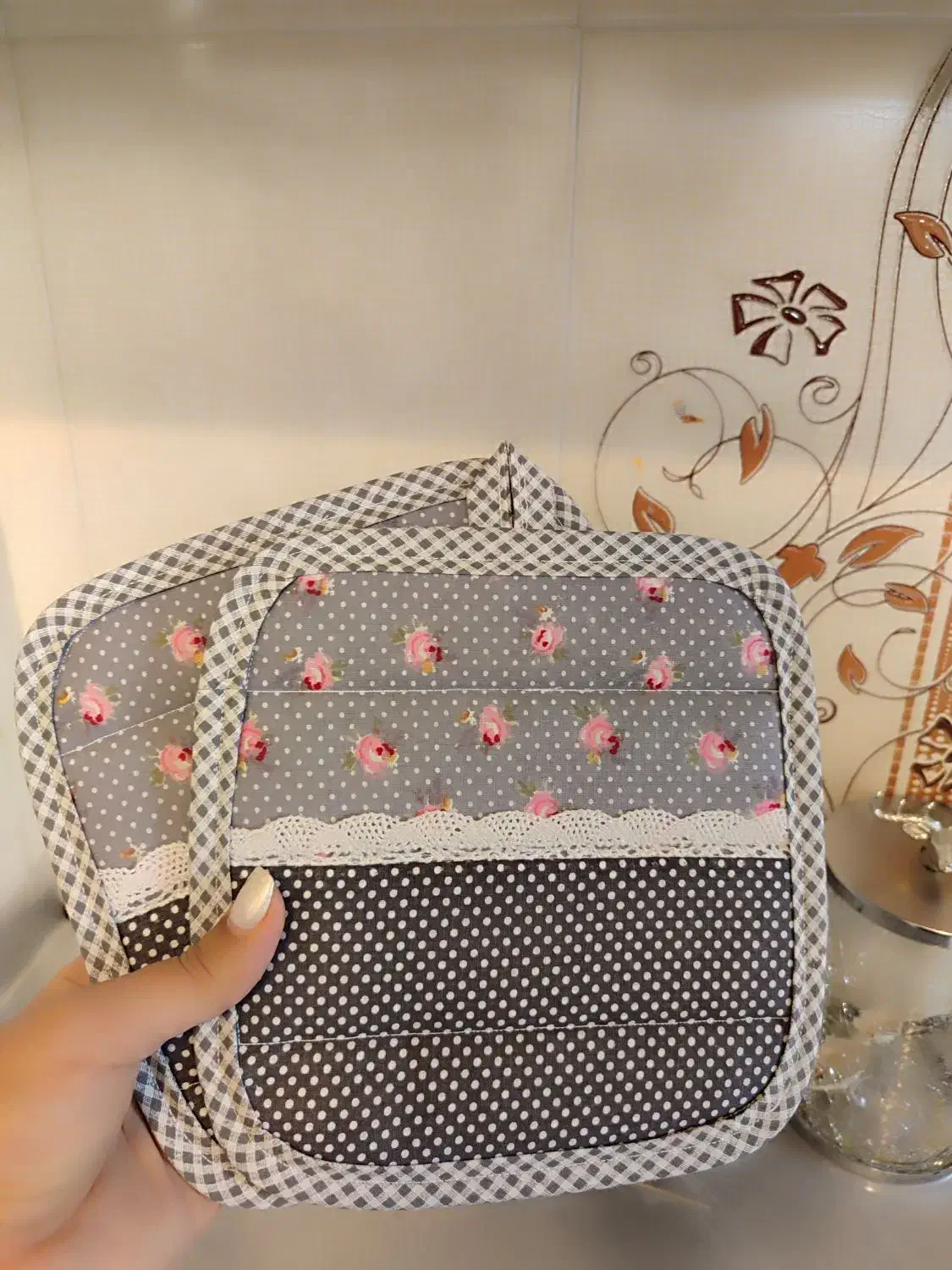 دستمال دکوراتیو|سفره، حوله، دستمال آشپزخانه|اسلام‌شهر, باغ فیض|دیوار