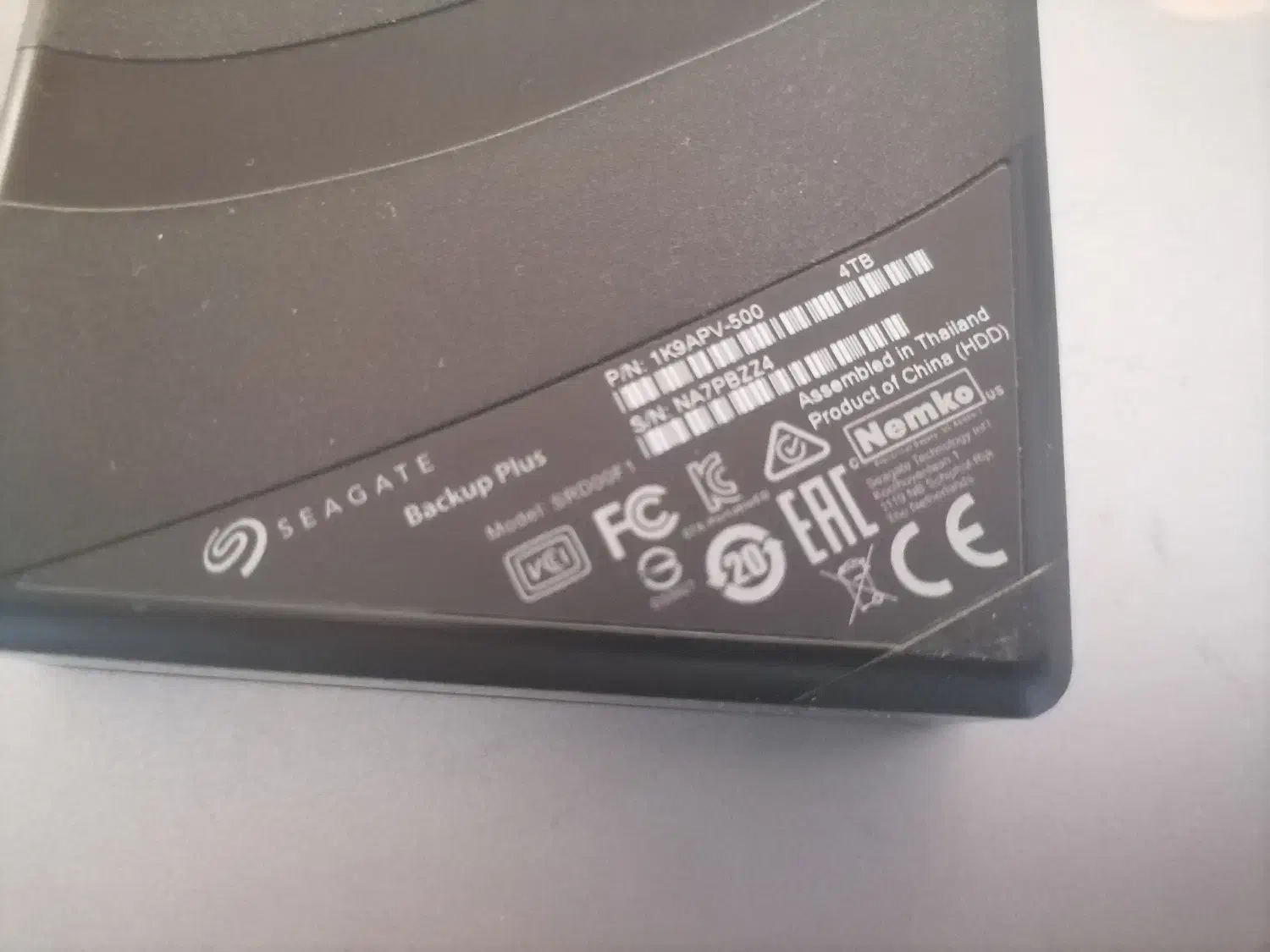 هارد اکسترنال 4 ترابایت seagate|قطعات و لوازم جانبی رایانه|مهاباد (آذربایجان غربی), |دیوار