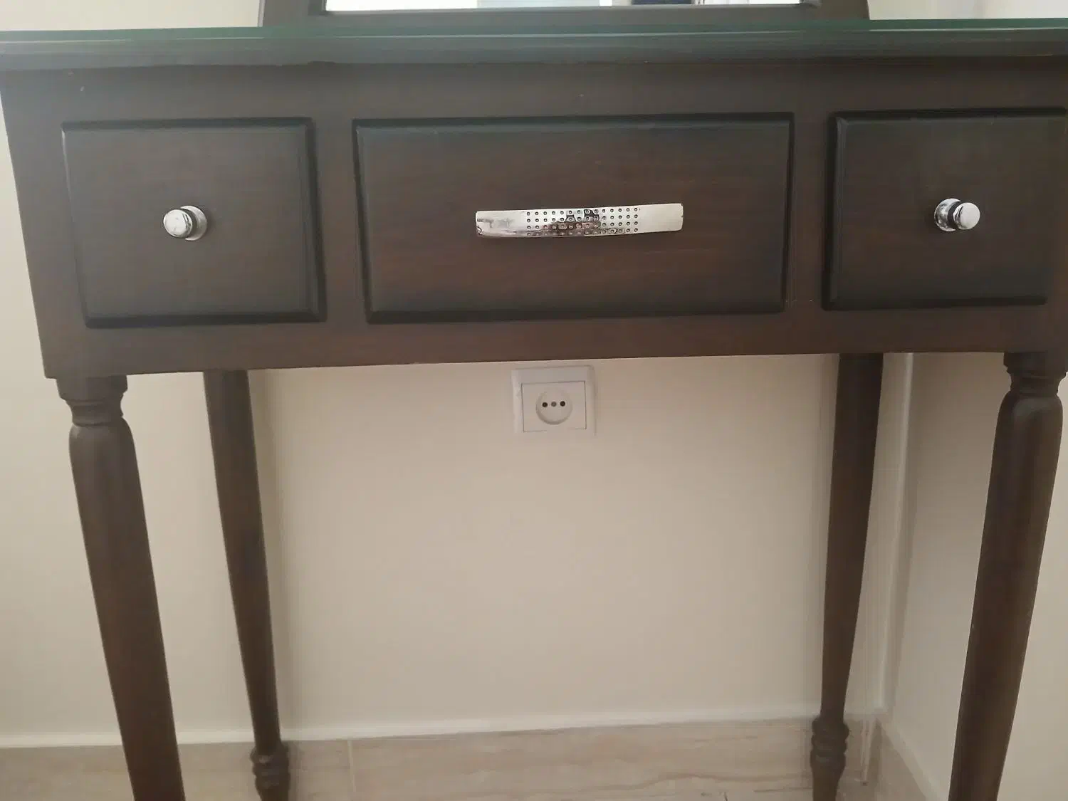 میز کنسول و آرایشی همراه آینه|بوفه، ویترین، کنسول|پردیس, فاز ۲|دیوار