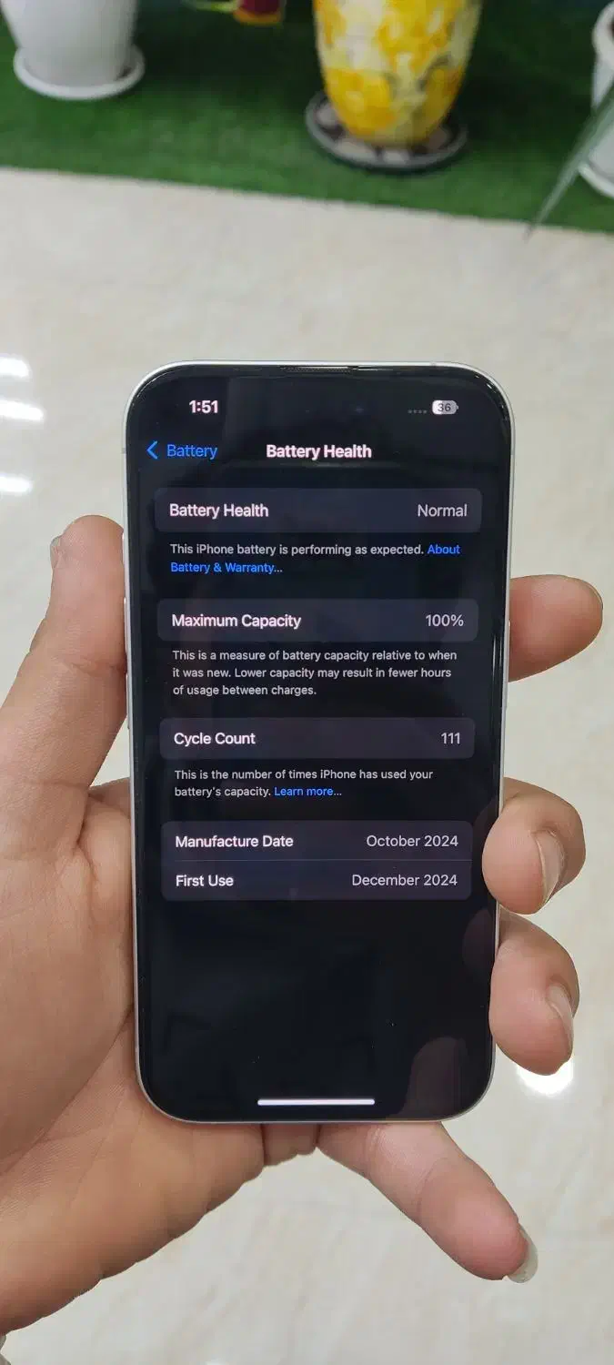 iPhone 16 نرمال ۱۲۸|موبایل|دزفول, |دیوار