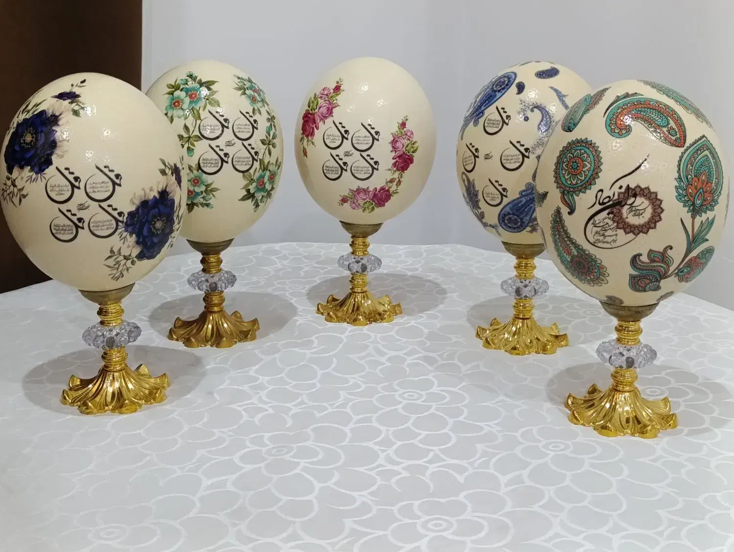 تخم شترمرغ دکوری|صنایع دستی و سایر لوازم تزئینی|ساری, |دیوار