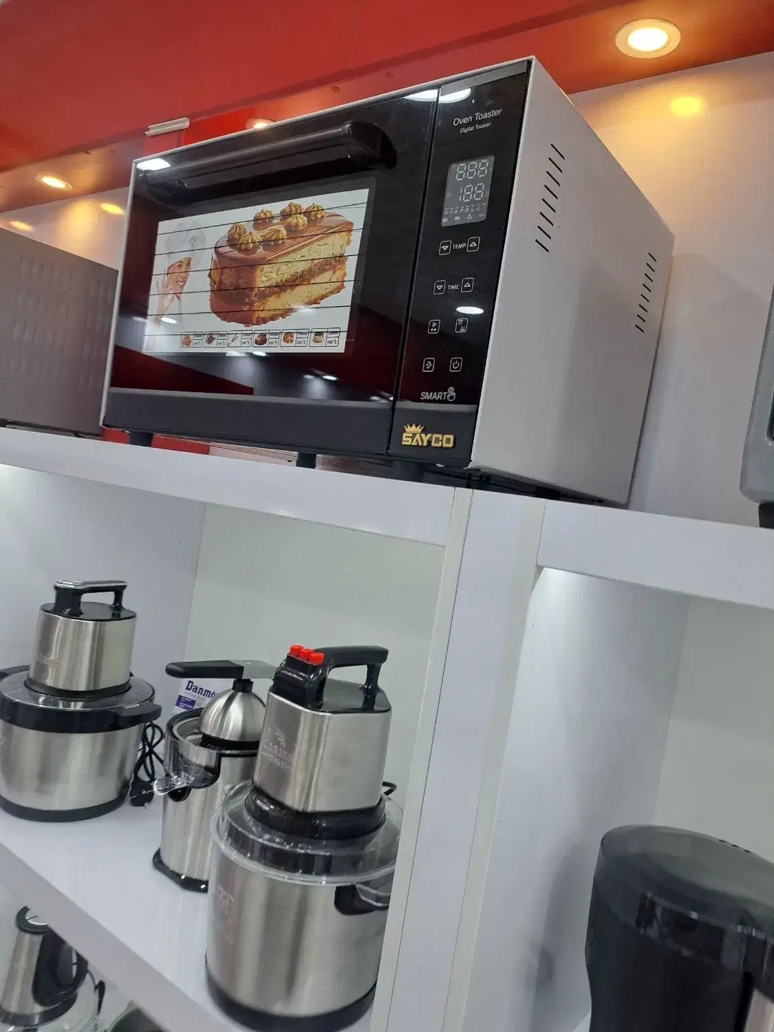 اون توستر پارس لمسی|اجاق گاز و لوازم برقی پختوپز|یاسوج, |دیوار