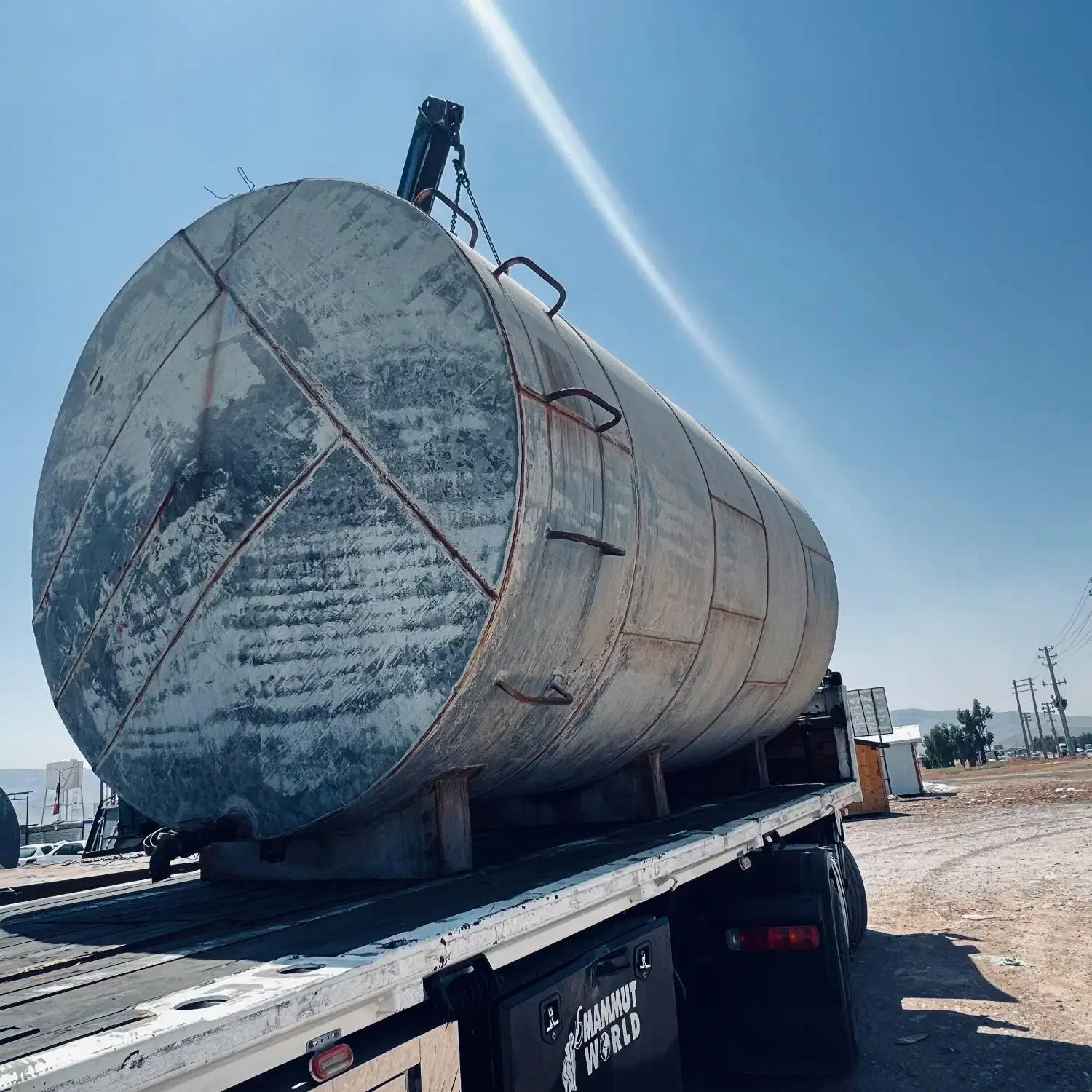 مخزن.  منبع آب. تانکر آهنی وپلاستیکی|عمده‌فروشی|شیراز, علی آباد|دیوار