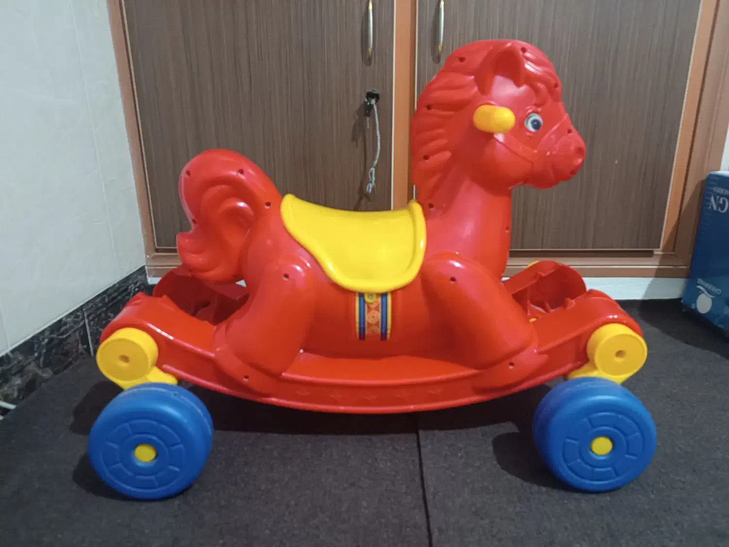 اسب چرخدار دوحالته|اسباببازی بچه|گنبد کاووس, |دیوار