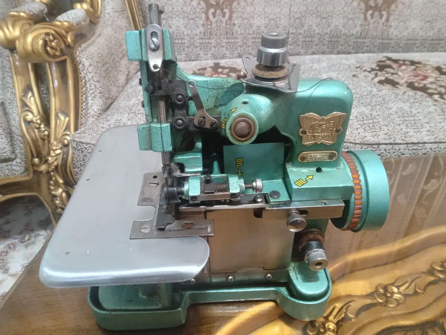 چرخ پروانه زیگزال در حد|چرخ خیاطی و ریسندگی|تبریز, |دیوار