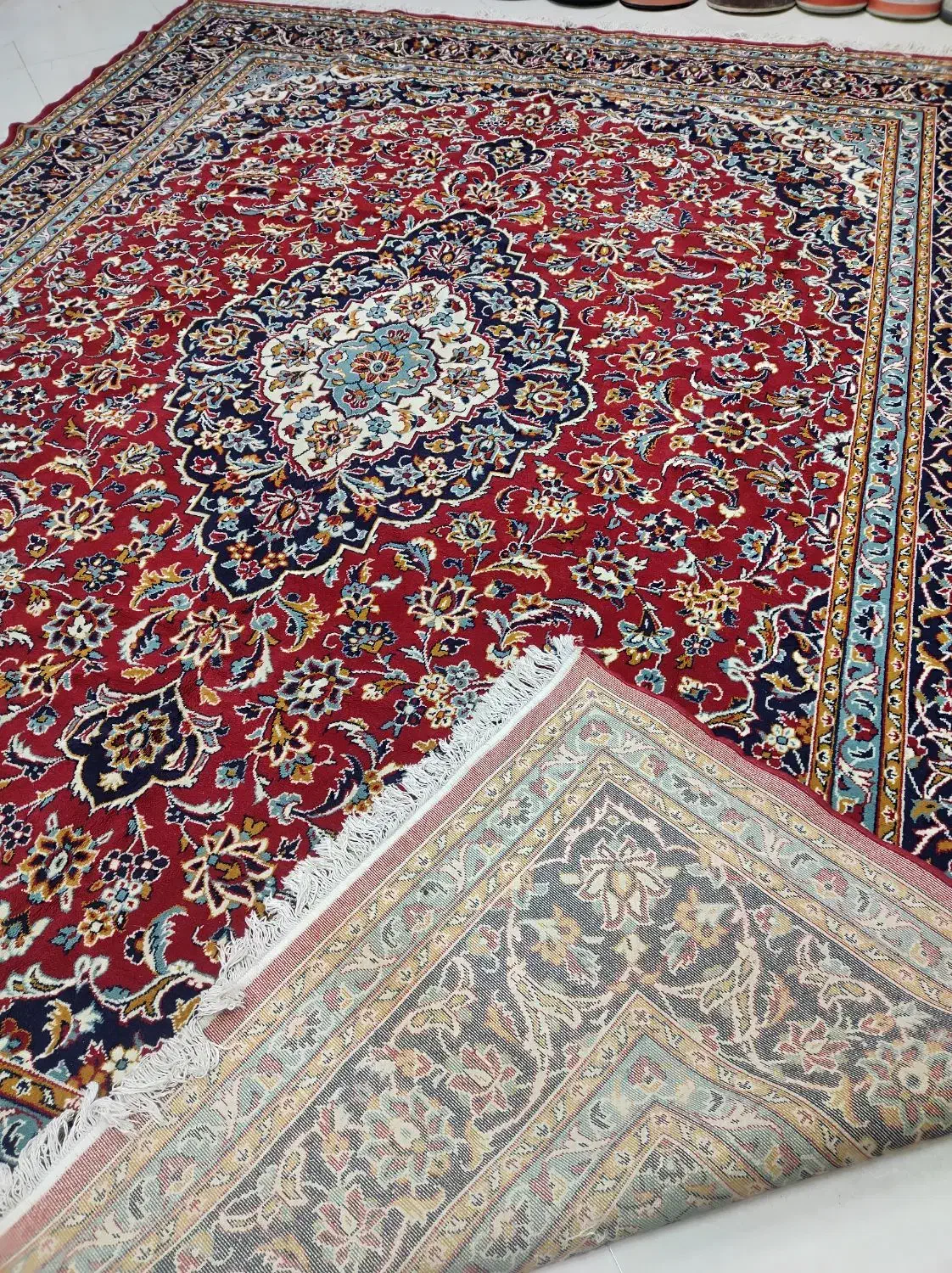 فروشگاه عرفانی)دوتخته فرش ۱۲متری ۰۱۵ مشهد|فرش|مشهد, حجاب (شهرک غرب)|دیوار