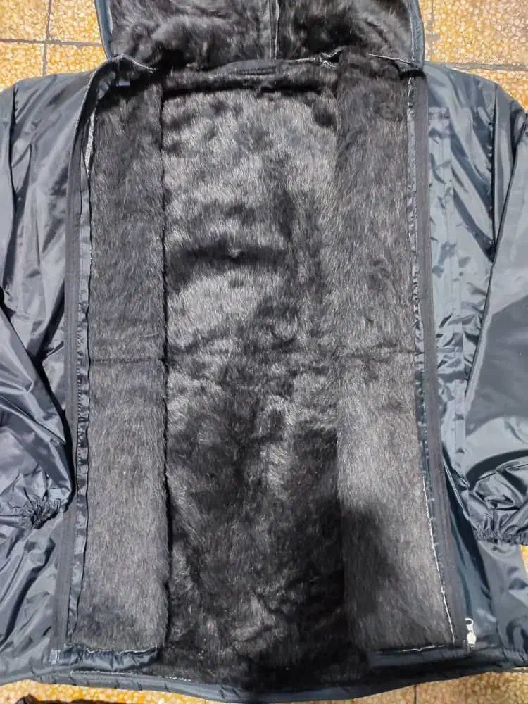 کاپشن کار زمستانی بادگیر شلوار نمدی خزدار بارانی|لباس|ملایر, |دیوار