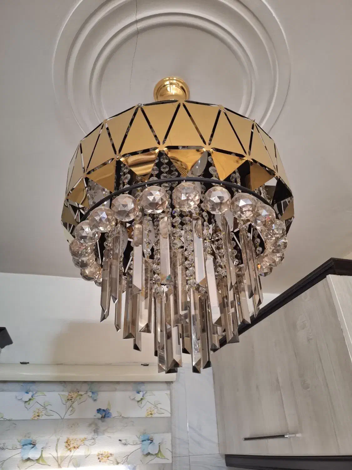 لوستر|لوستر و چراغ آویز|تهران, خزانه|دیوار